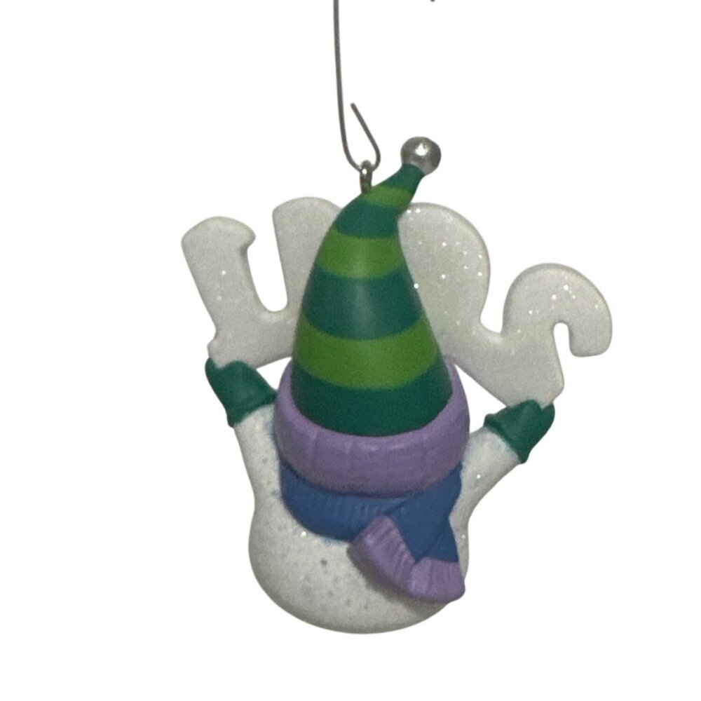 Hallmark Keepsake Christmas Ornament Frosty Fun Decade 2011 Snowman Ornament - Picture 3 of 6
